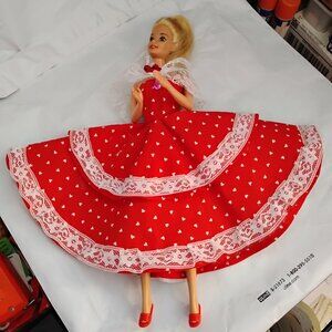 OOAK Valentine Barbie - Doll and Handmade Outfit #8
